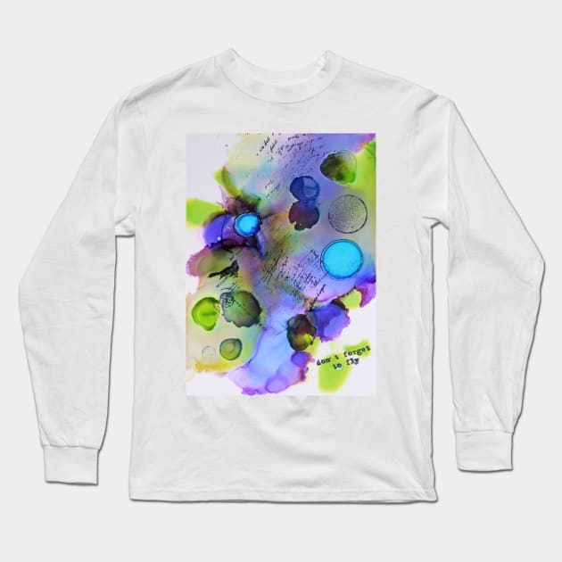 My butterfly (happy art) Long Sleeve T-Shirt by mptresart